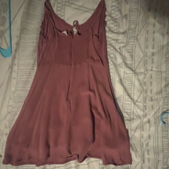burgundy pacsun dress - Picture 2 of 2